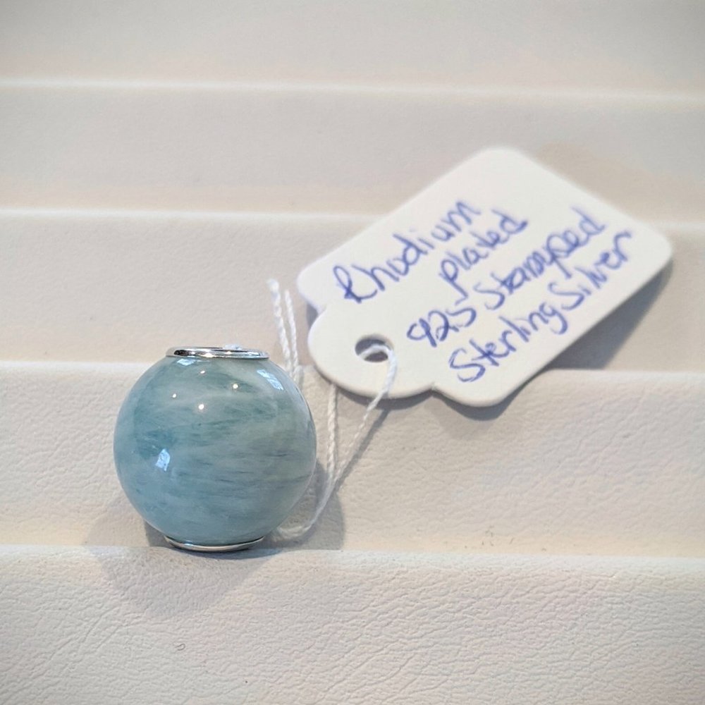 Espirito Santo Aquamarine Bead Charm